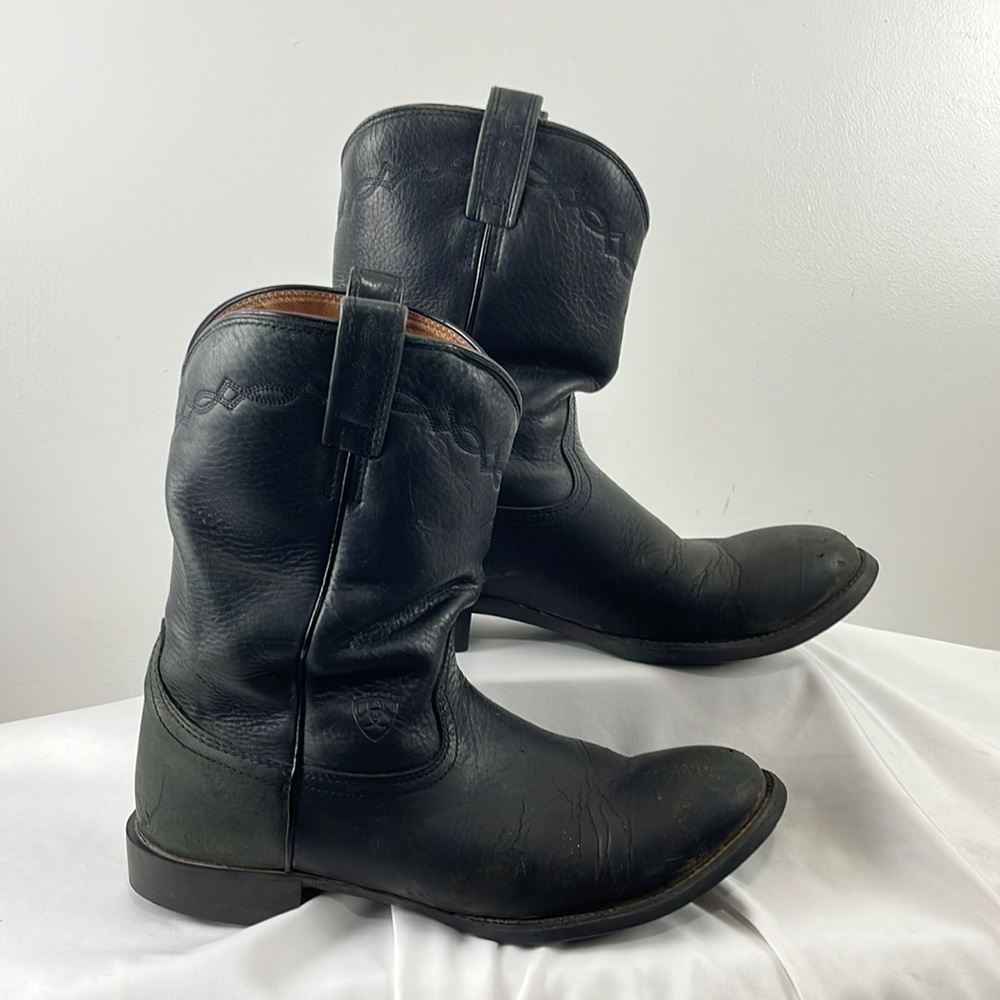 Ariat Men’s Black Leather Work Boots